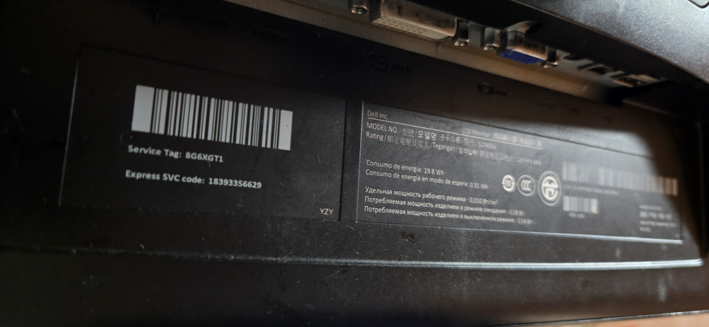 Dell S2740Lb 27" LCD Monitor - photo 3