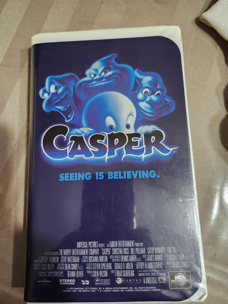 Casper VHS Tape - Seeing is Believing thumbnail