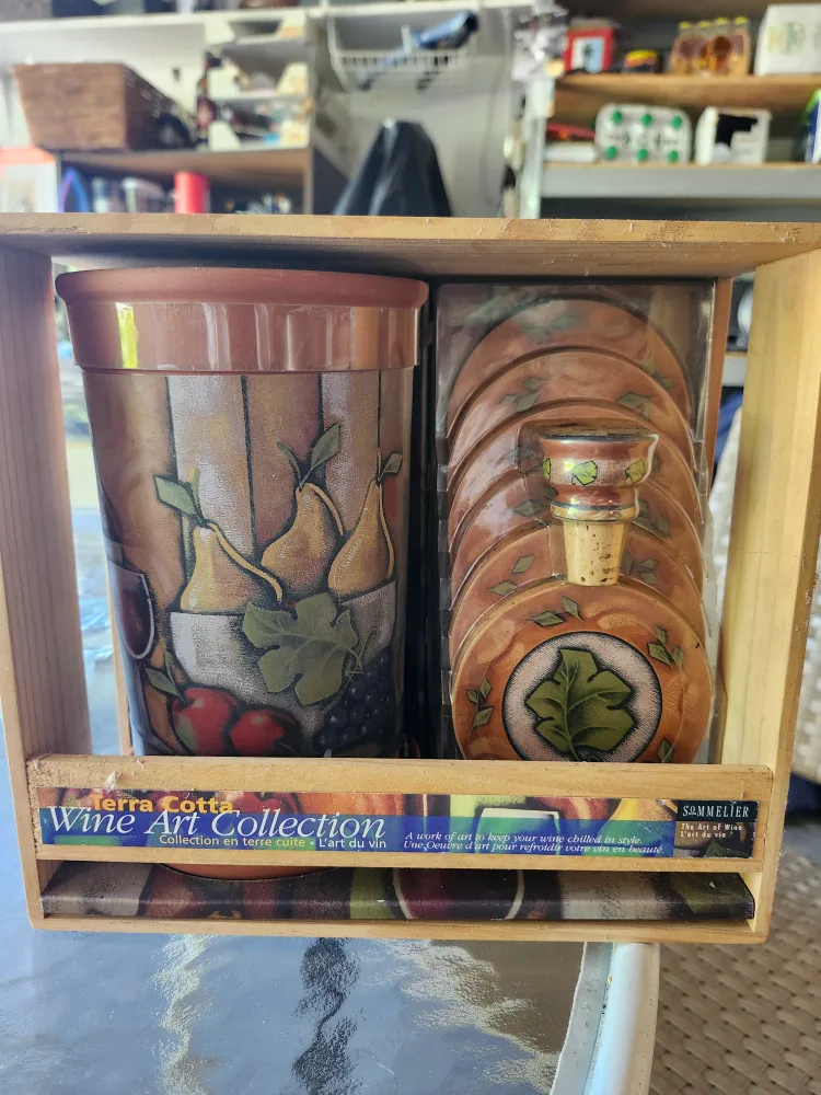 Terra Cotta Wine Art Collection thumbnail