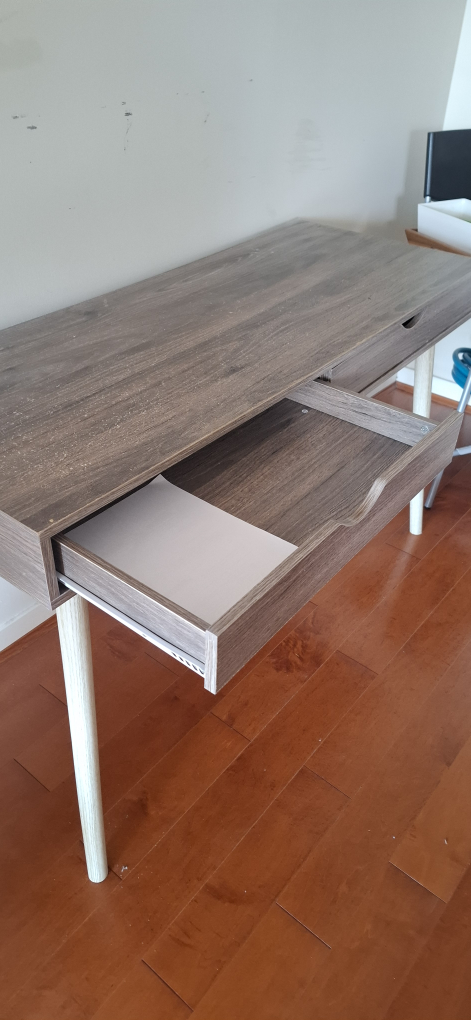 Wooden Console Table with Drawers - photo 3