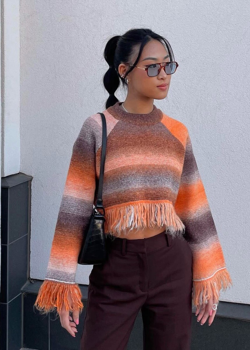 zara viral boho sweater LAST PRICE - photo 4