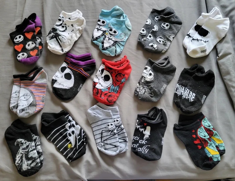 Bundle - Nightmare Before Christmas Socks thumbnail