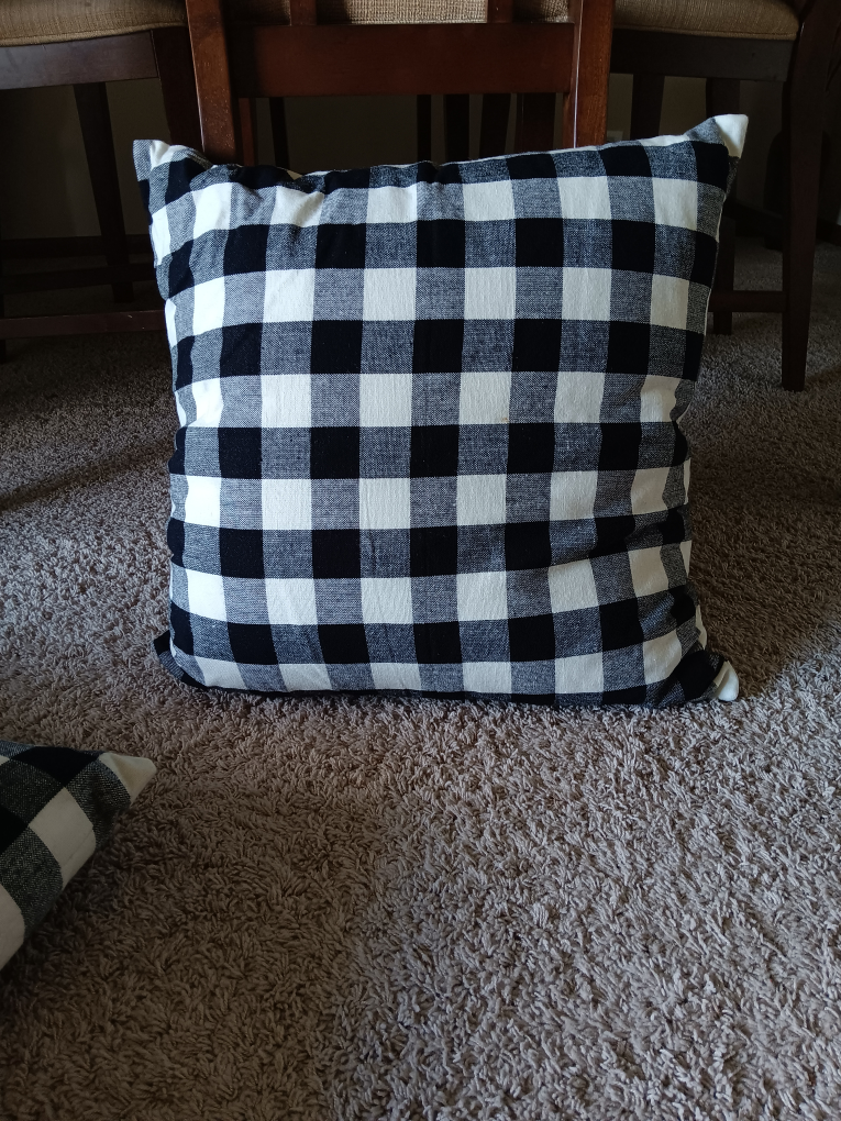 Buffalo Check Throw Pillows - Set of 2