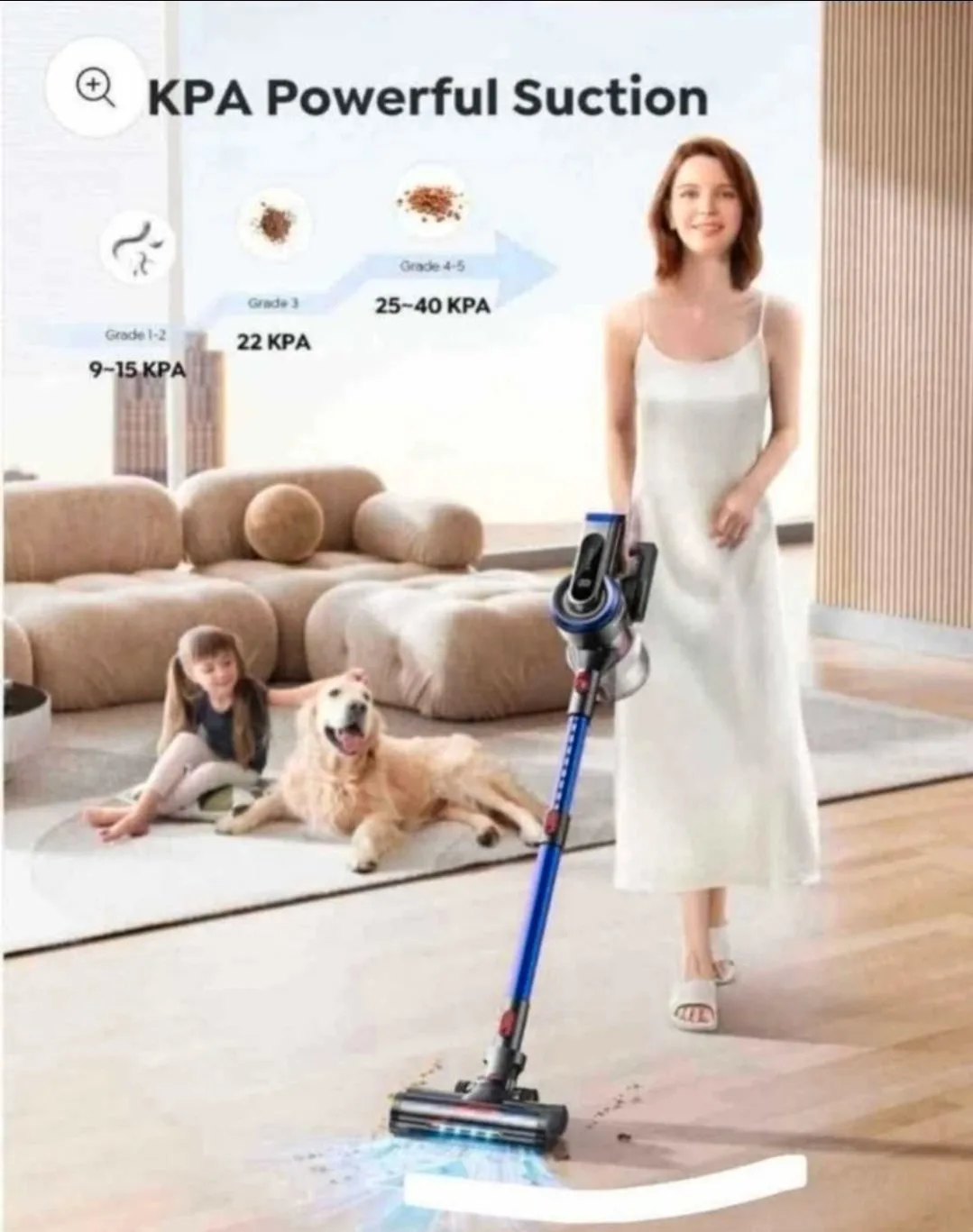 Inteture Cordless Vacuum JR400 image indicator(7)