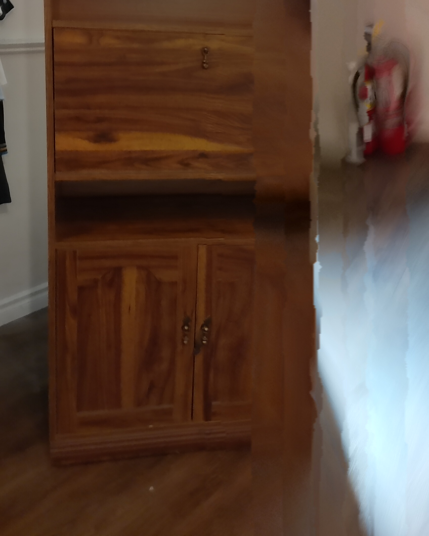 Wooden Secretary Desk/Cabinet