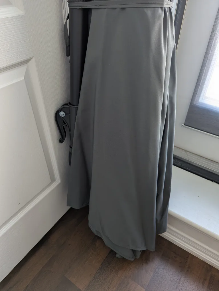 Gray Wall Mounted Patio Umbrella image indicator(3)