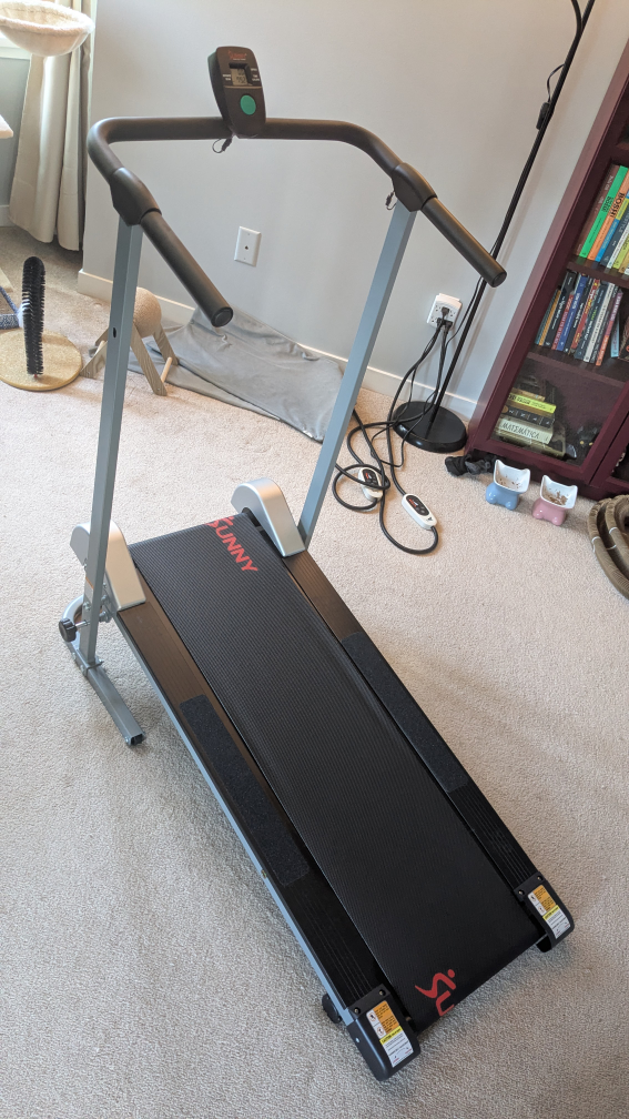 Sunny Health & Fitness Foldable Treadmill