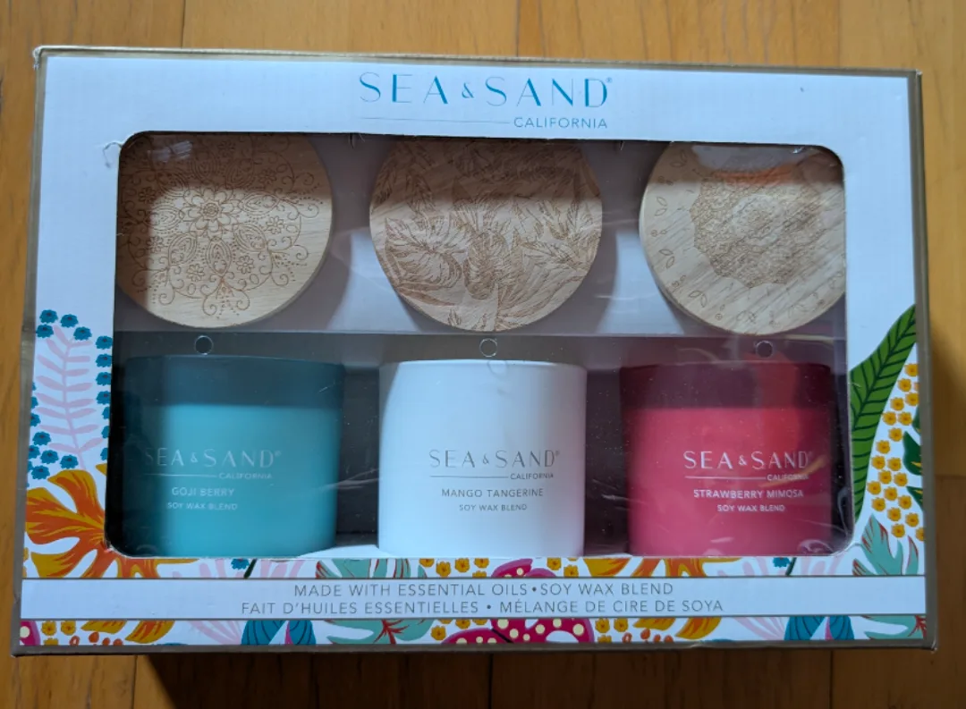 🧡 Sea & Sand California Candle Set of 3 thumbnail
