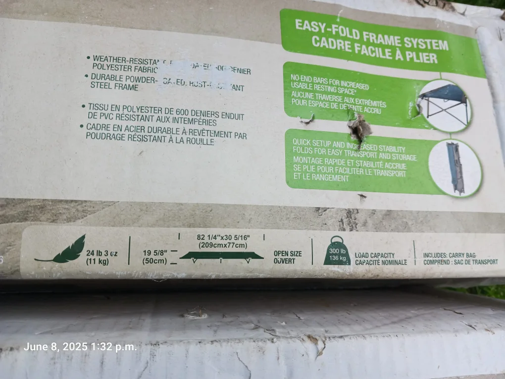 Woods Extra-Large Instant Camp Cot image indicator(6)