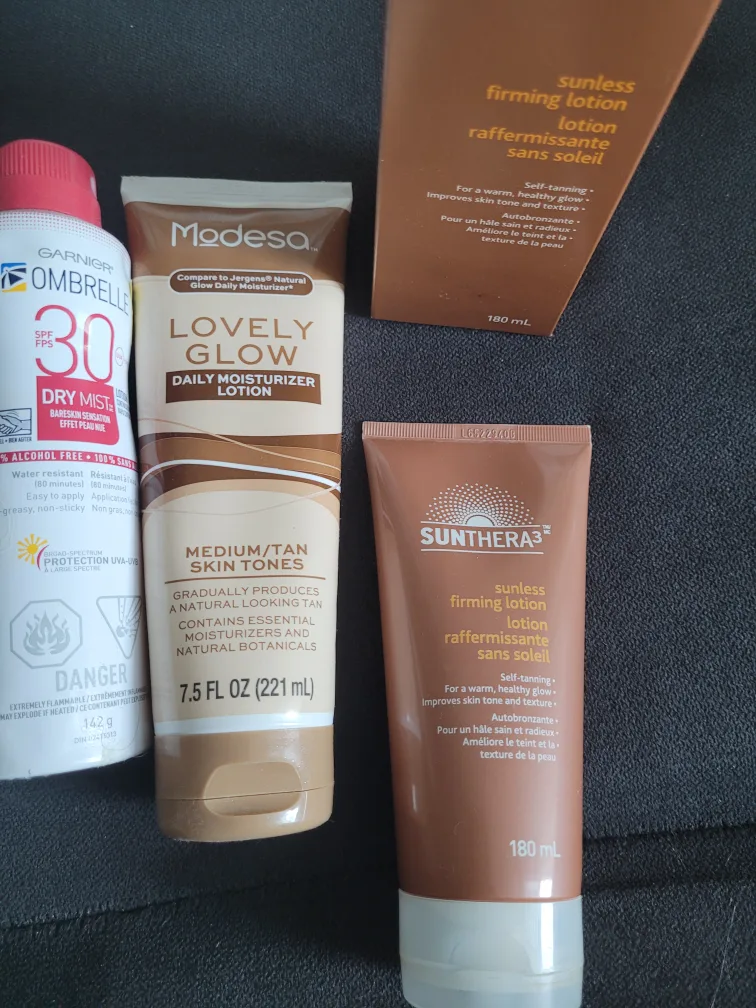 Sun and tan products thumbnail