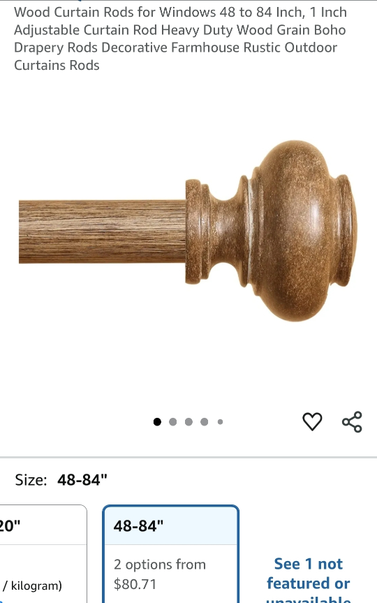 Curtain Rods 48-84 Inch - photo 3