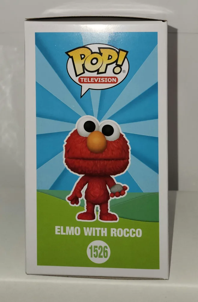 Pick Up Elmo with Rocco Summer Con Exclusive Funko Pop image indicator(3)