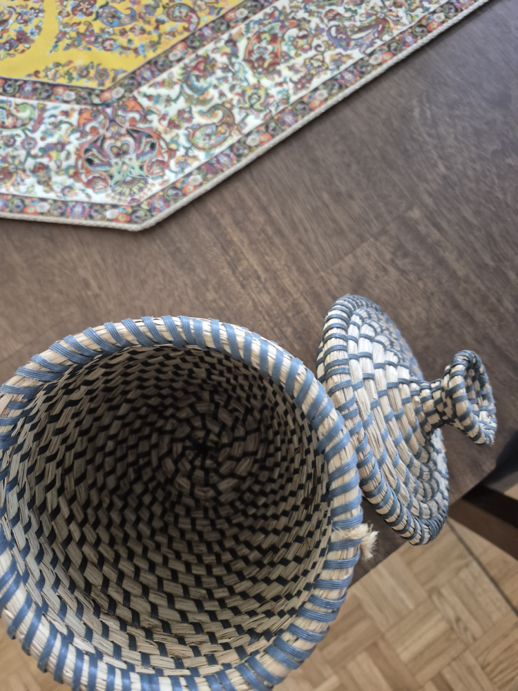Woven Basket with Lid - photo 3