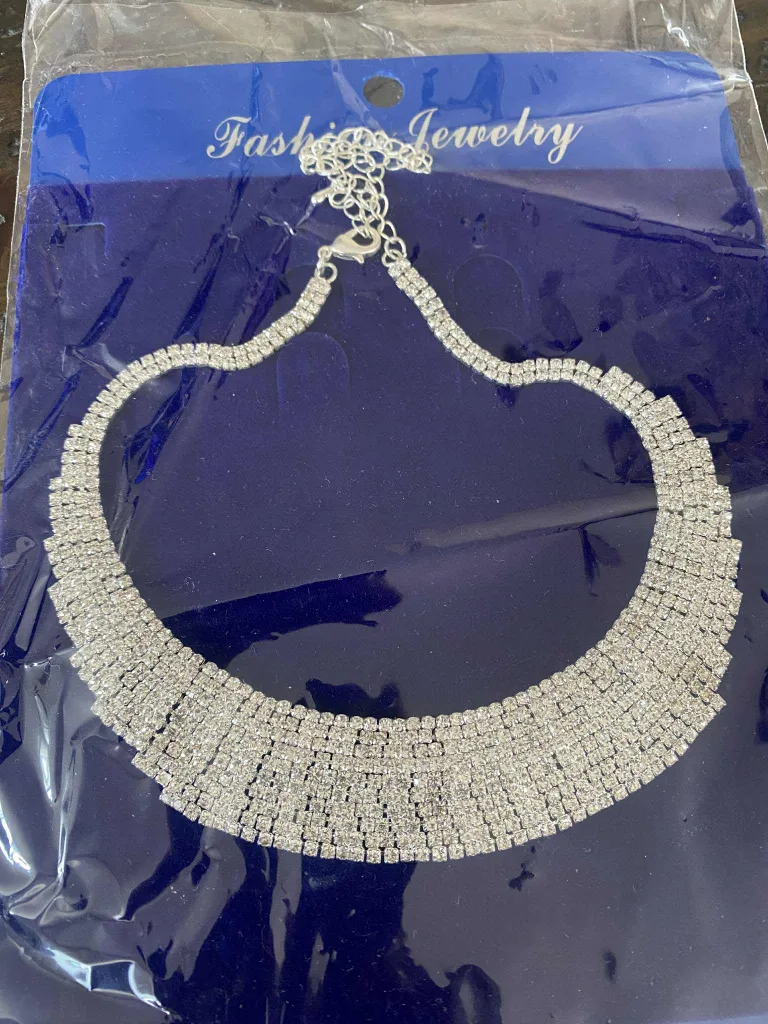 Fashion Jewelry Rhinestone Necklace thumbnail