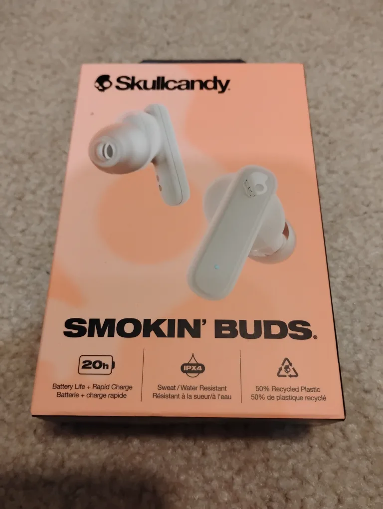 New Skullcandy Smokin' Buds - White thumbnail
