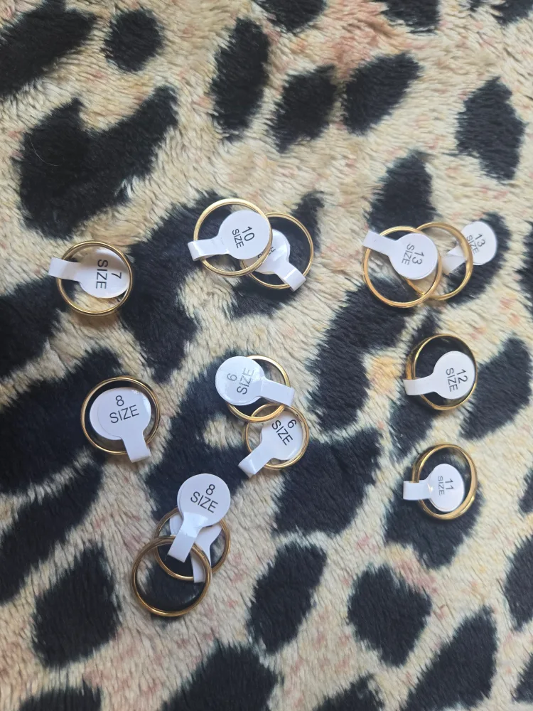 Gold Rings - Sizes 6 to 13 image indicator(3)