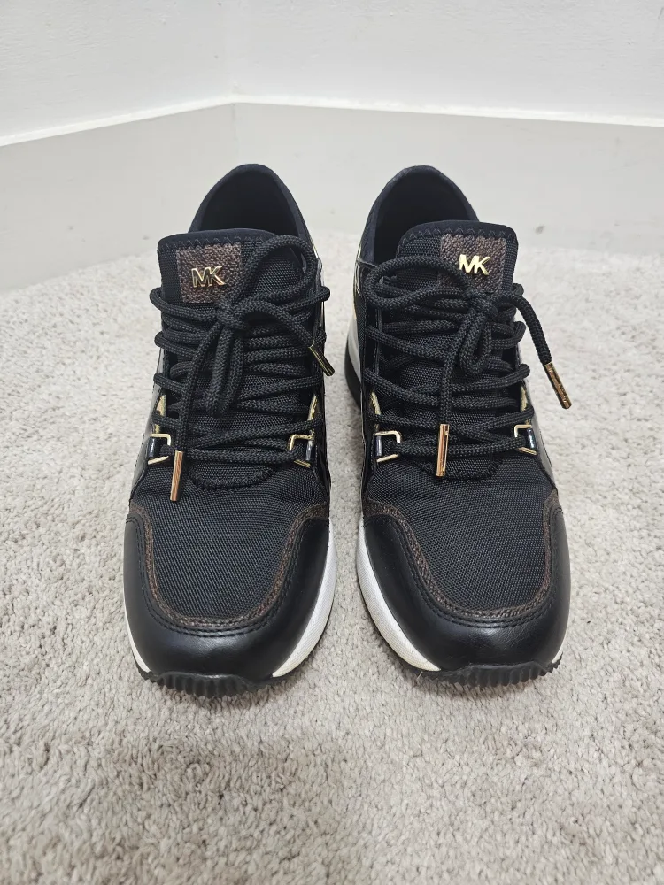 Michael Kors Black Sneakers women size 5.5 image indicator(8)