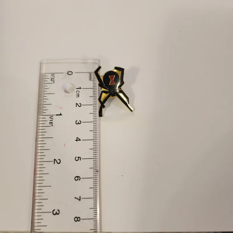 Black Widow Enamel Pin image indicator(4)