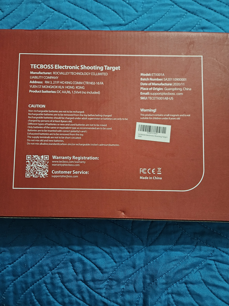 Tecboss Electronic Shooting Target - Age 8+ - photo 2