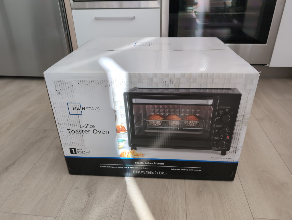 Mainstays 6-Slice Toaster Oven 1500 Watts