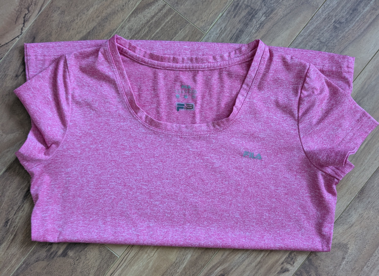 Fila Pink Activewear Top