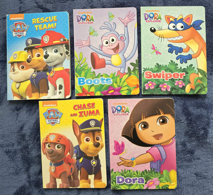Nickelodeon Paw Patrol & Dora the Explorer Books