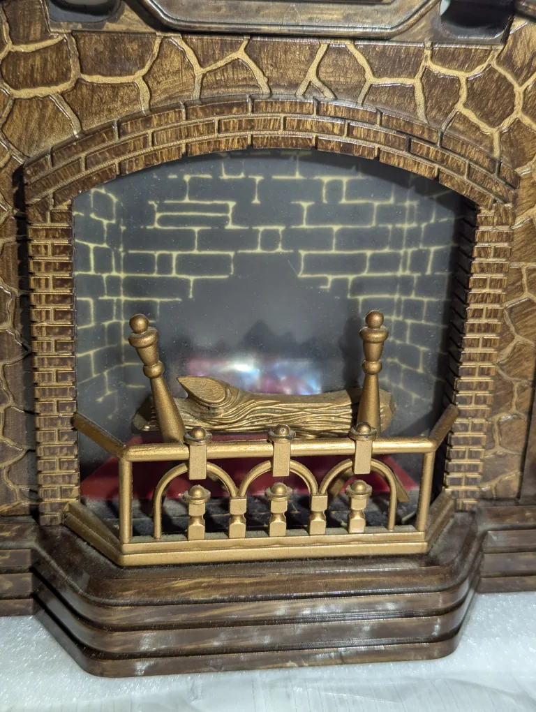 Vintage motion Fireplace Mantel Clock - Taiwan image indicator(4)