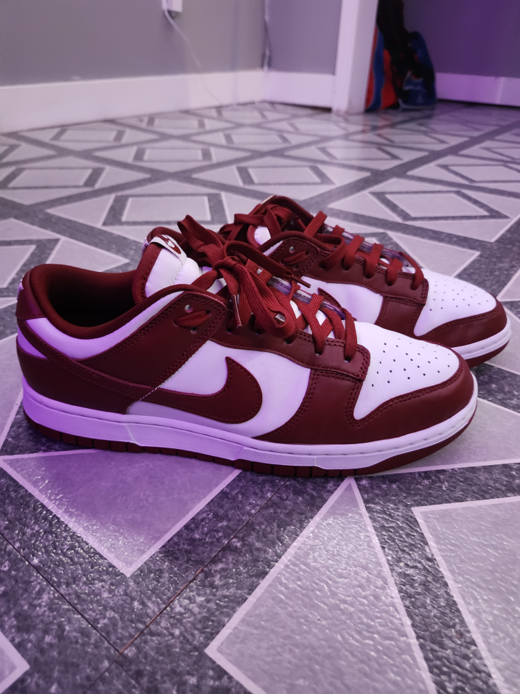 Nike Dunk Low Maroon/White - photo 2