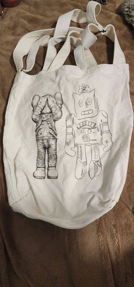 Uniqlo + Kaws + Warhol 2 Way Tote Bag thumbnail
