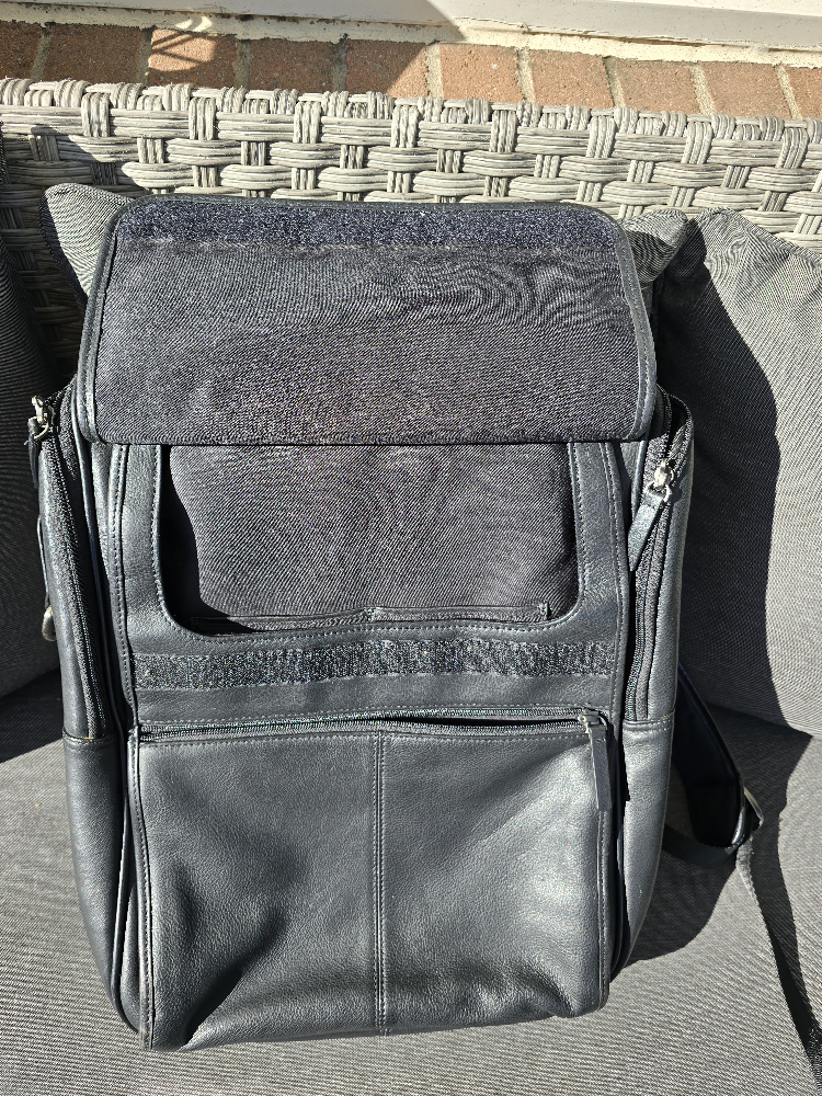 Danier Black Leather Backpack - photo 4