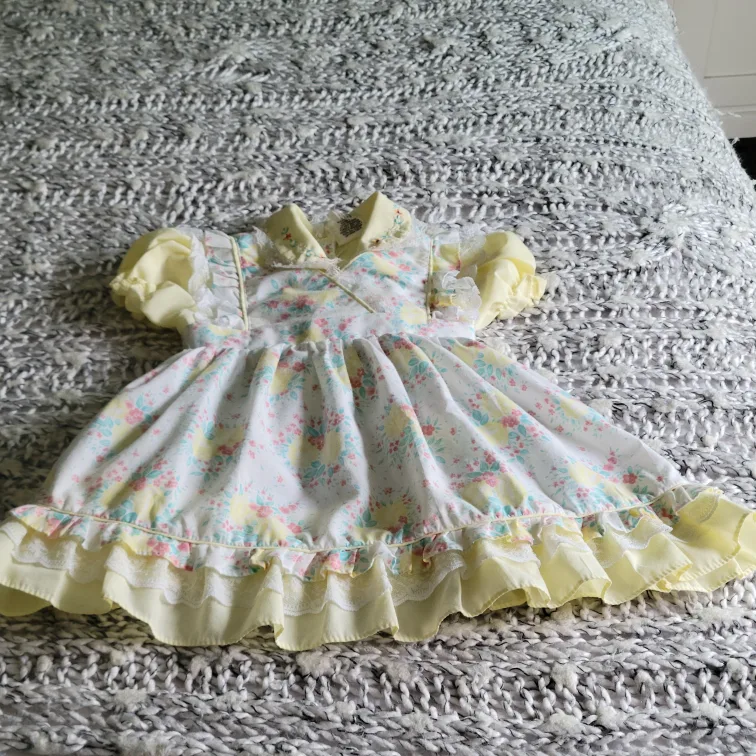 Vintage Style Baby Dress Set image indicator(2)