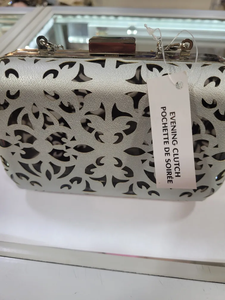 Silver Evening Clutch - Pochette de Soirée thumbnail