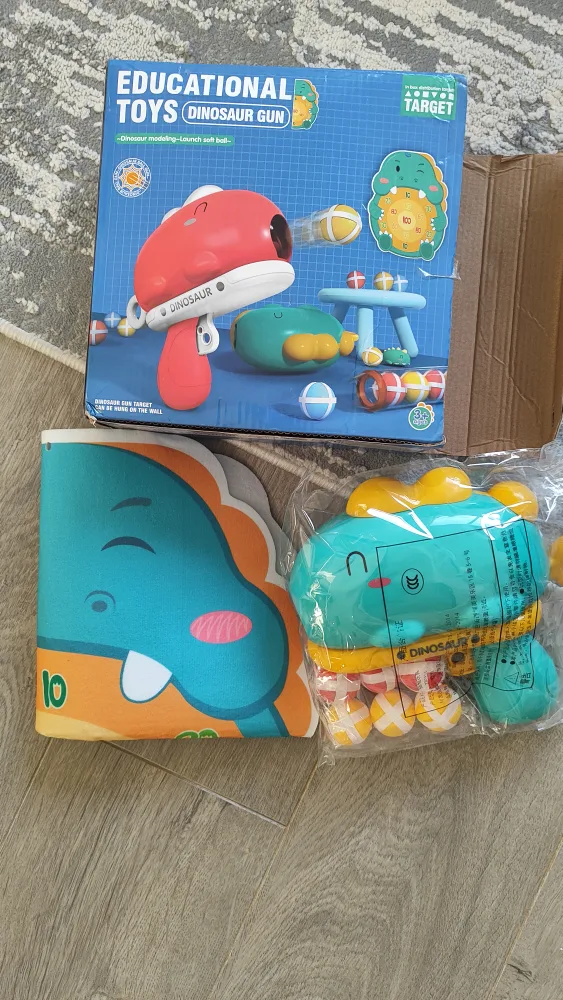 Educational Toys Dinosaur Gun Set - New in Box! thumbnail