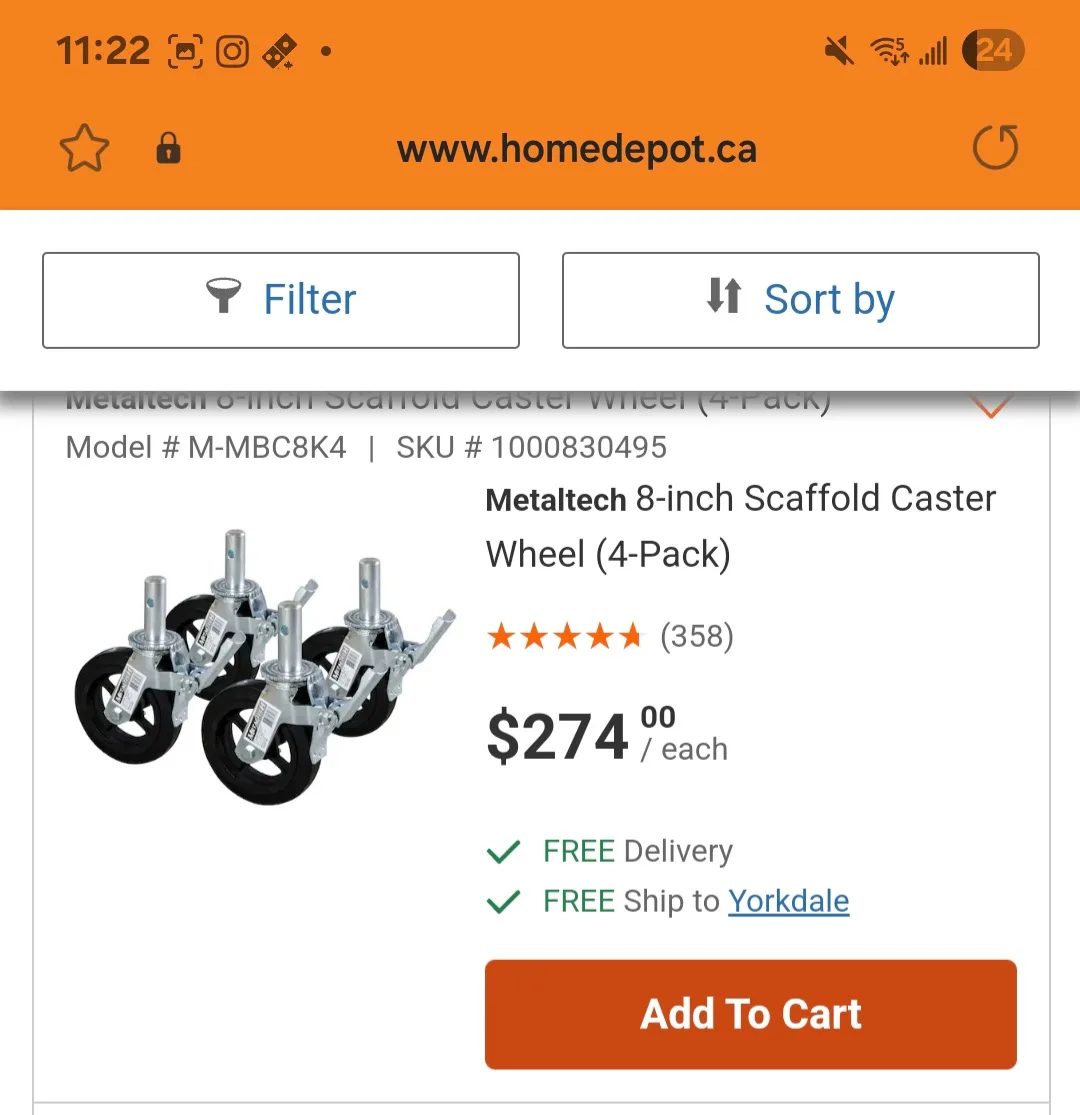 Metaltech Scaffolding For Sale!!! $300 image indicator(4)