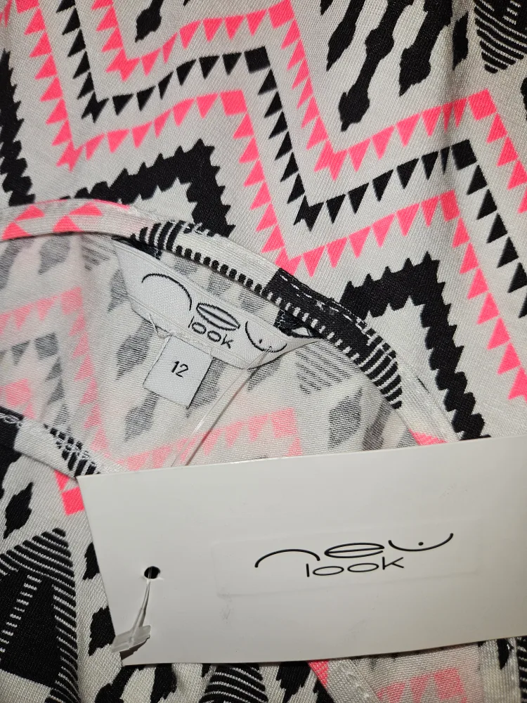 New Look Patterned Dress - Size 12 image indicator(3)