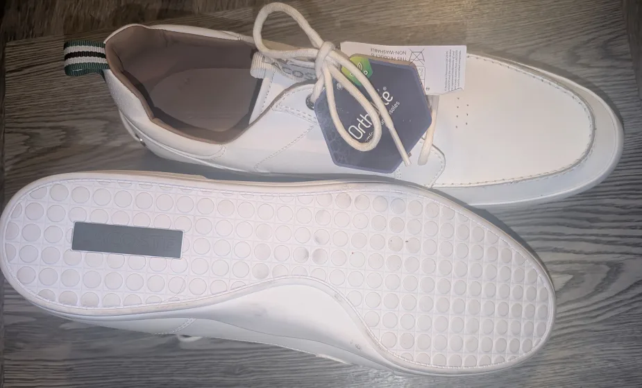 ⚓Lacoste Marina 120 1 US CMA White, Size 12⚓ image indicator(3)
