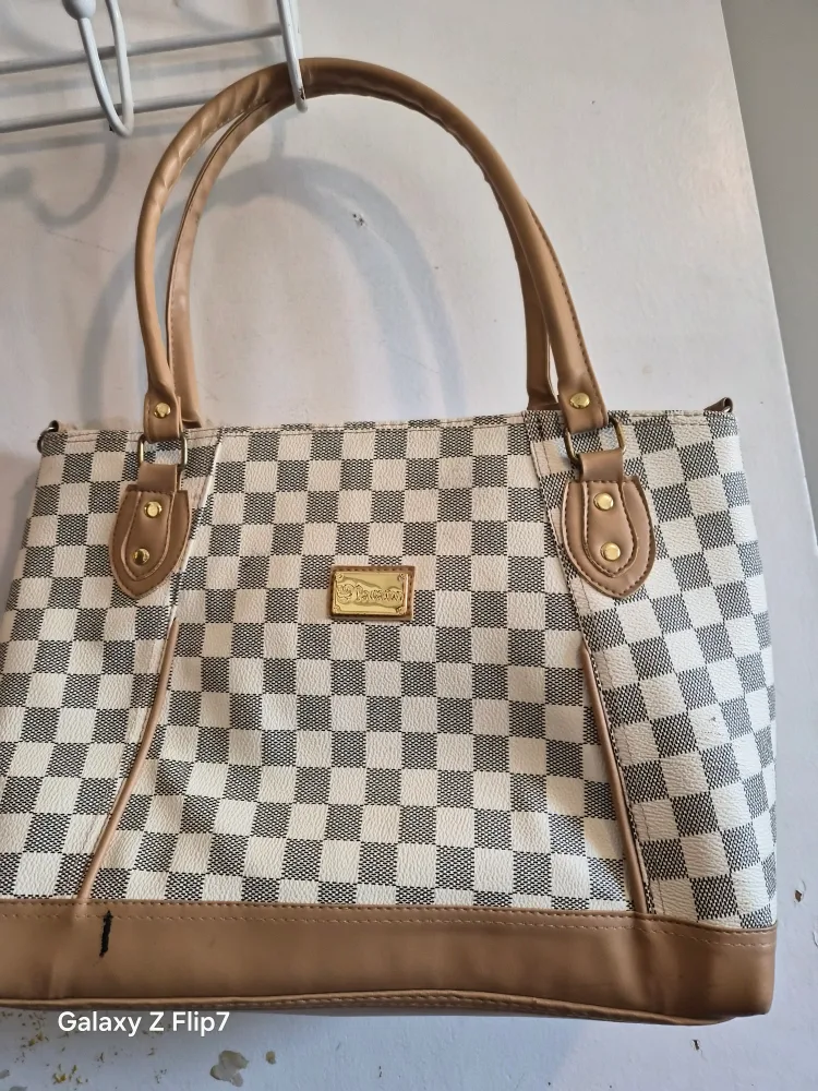 Checkered Tote Bag thumbnail