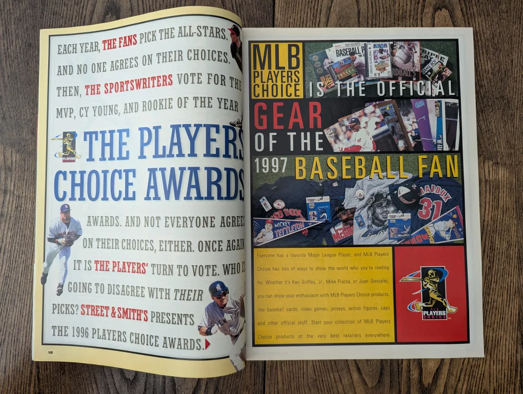 1997 Street & Smith's Baseball Magazine image indicator(3)