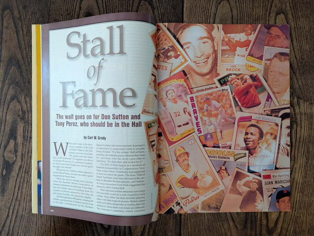 1997 Street & Smith's Baseball Magazine image indicator(7)