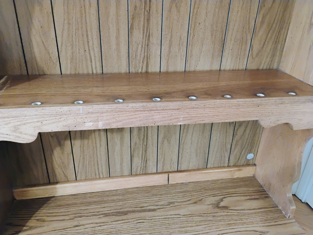 Wooden Desk with Hutch - photo 4