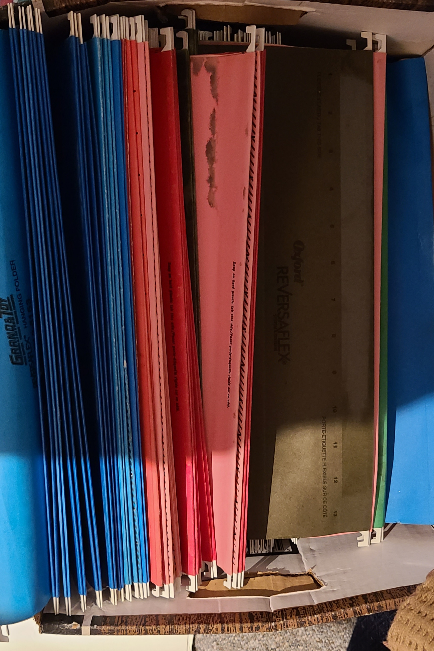 Oxford & Grandatoy Hanging Folders