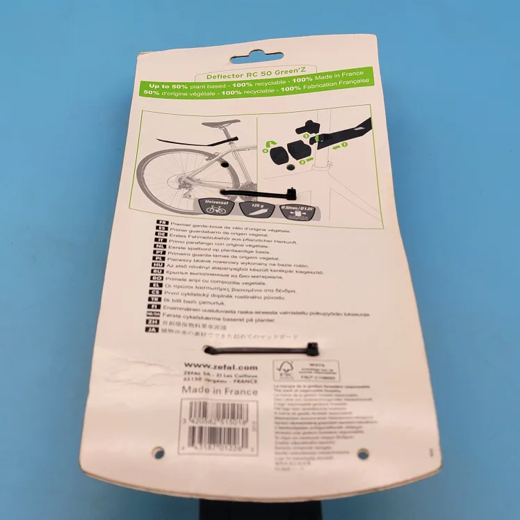 🥳NEW🤩 Zefal RC 50 Green' Z REAR MUDGUARD DEFLECTOR Made in 🇫🇷 image indicator(8)