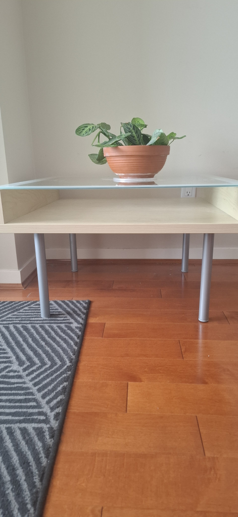 Glass Top Coffee Table - photo 2