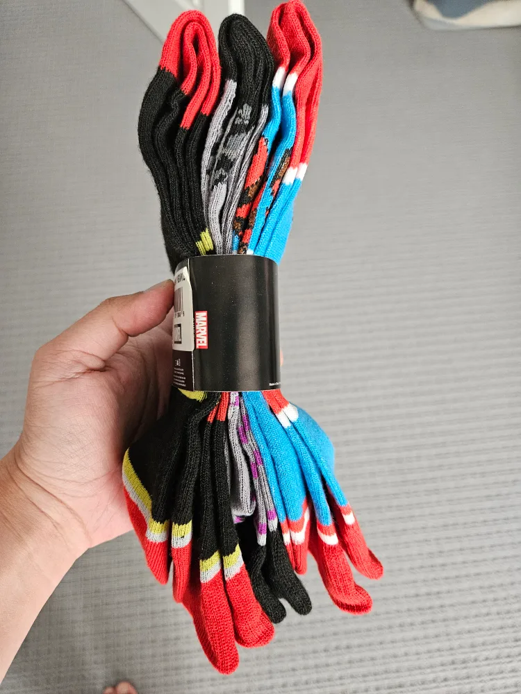 Marvel 3-pack socks image indicator(3)