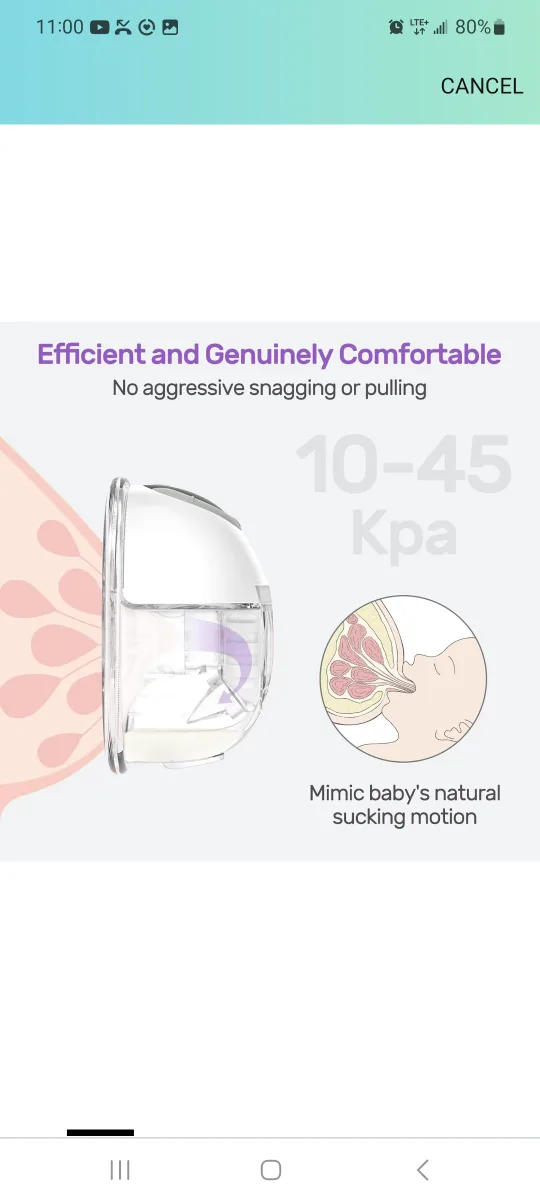 Nuliie S32 Hands-Free Electric Breast Pump brand new image indicator(4)