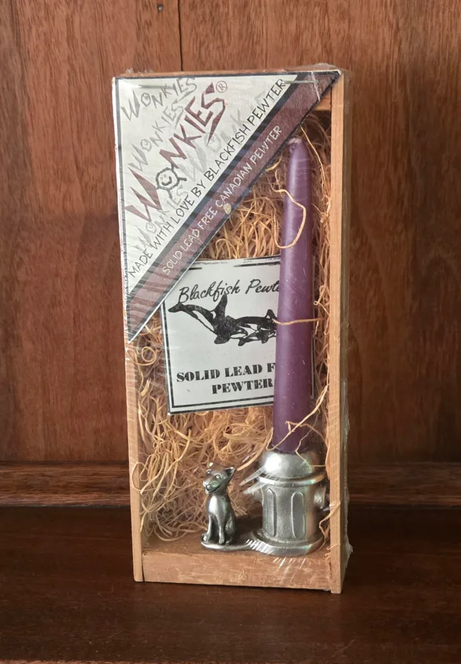 Wonkies Blackfish Pewter Candleholder Set image indicator(3)