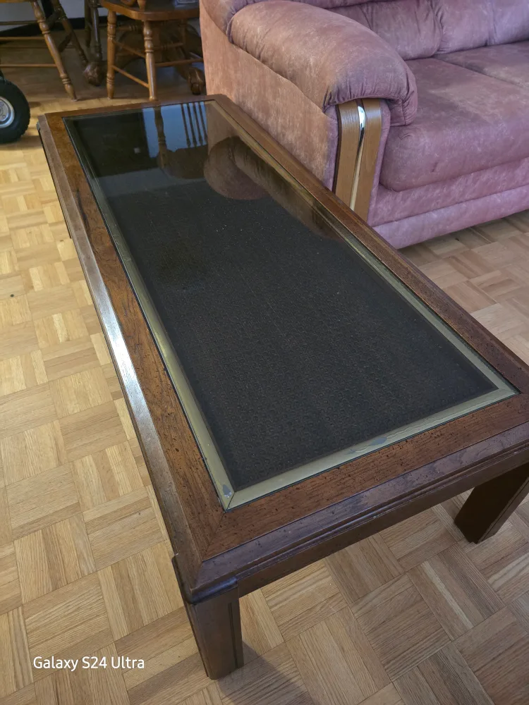Wood & Glass Coffee Table thumbnail