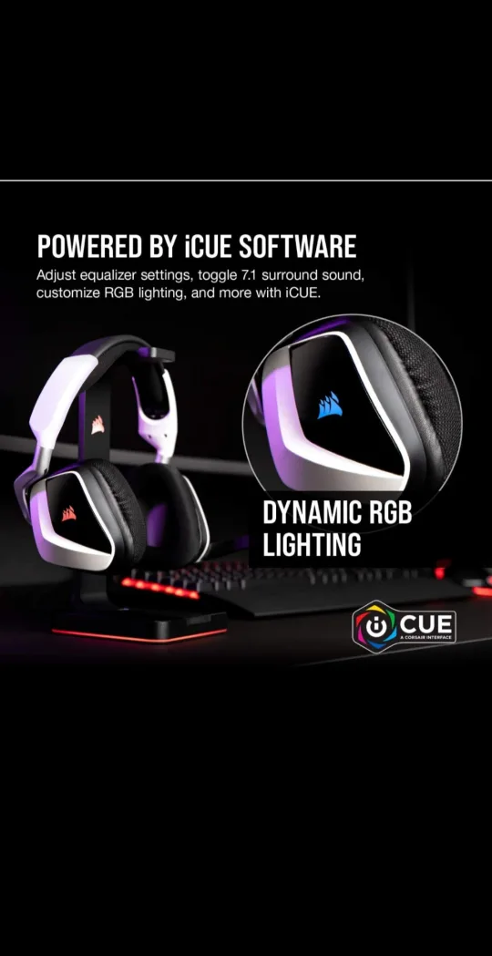 Corsair Void RGB Elite Wireless Headset image indicator(4)