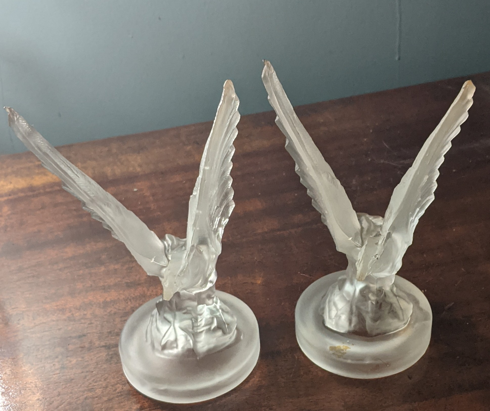 Eagle Figurines - Pair