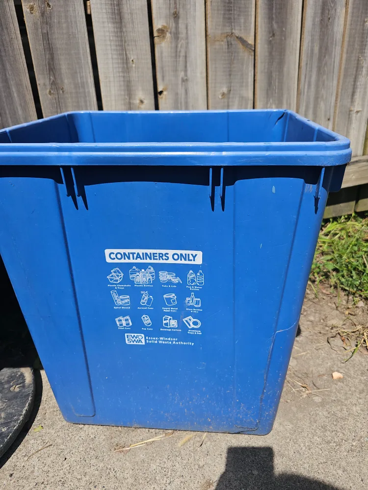Blue Recycling Bin - Containers Only thumbnail